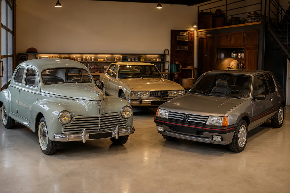 Peugeot classiques : les modèles qui comptent